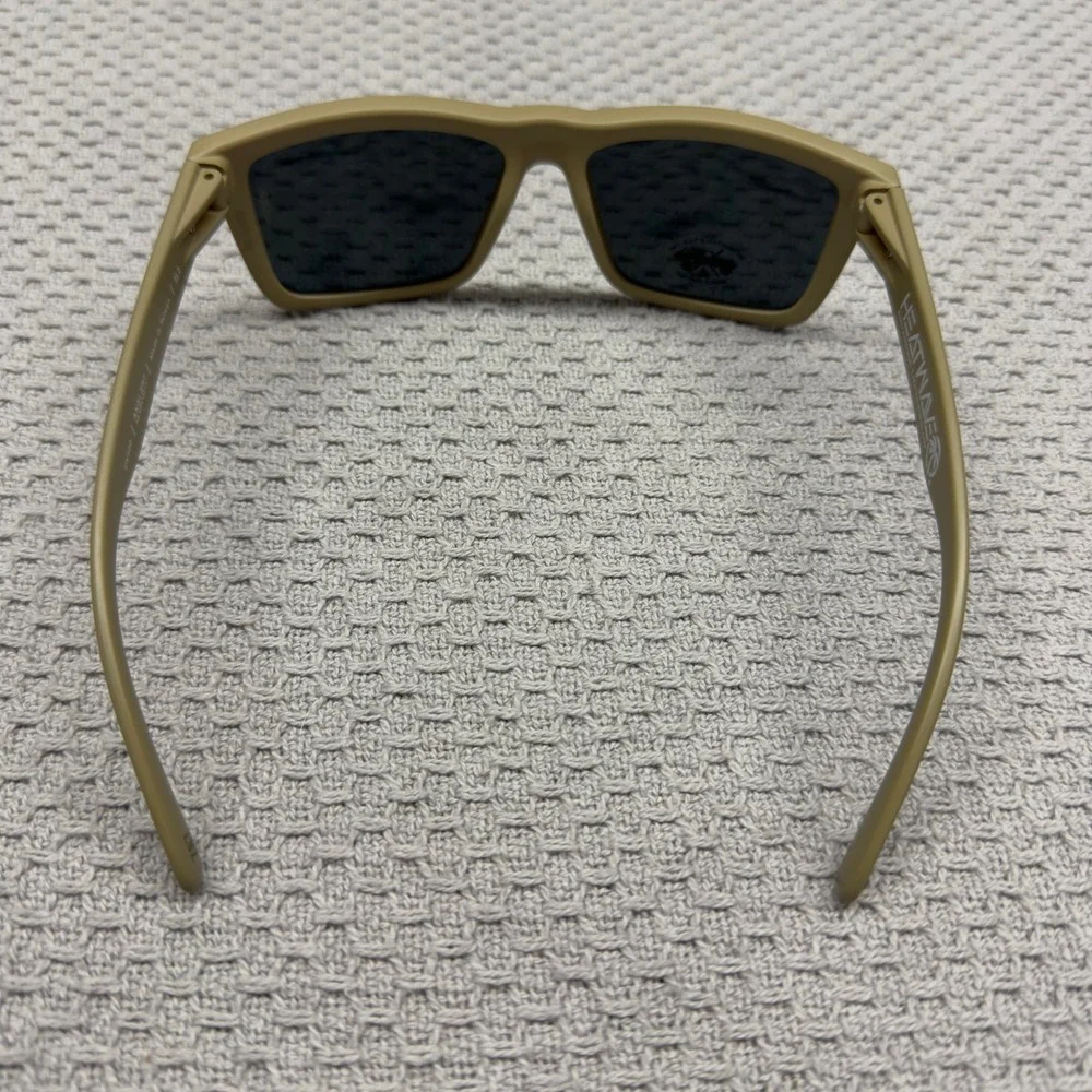 New Heatwave Sunglasses Mens Vise Matte Tan Z87 A5.8 UV400 Square Frame No Case